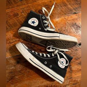 Black High Top Sneaker